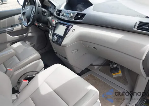 2017 Honda Odyssey Ex-L из США, поврежденный, VIN 5FNRL5H62HB026794